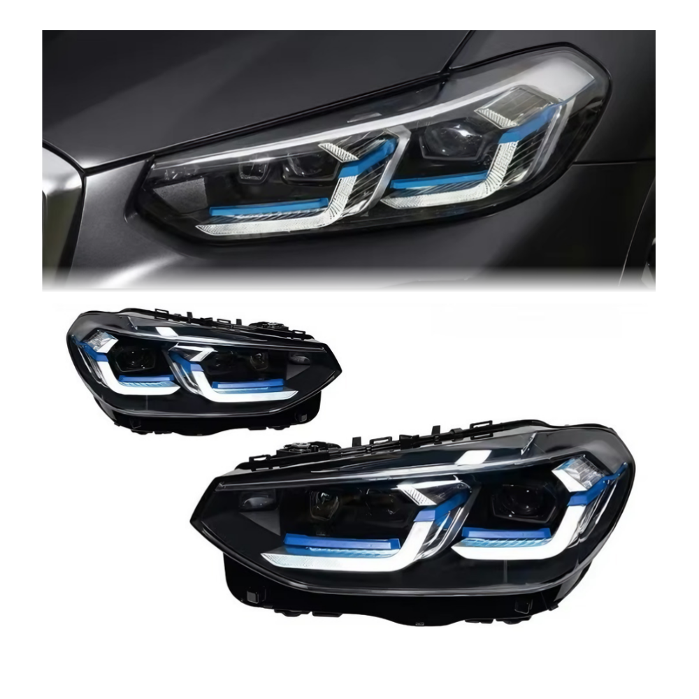 2018-2021 BMW X3 Ikon Style LED Headlights | G01 Headlights